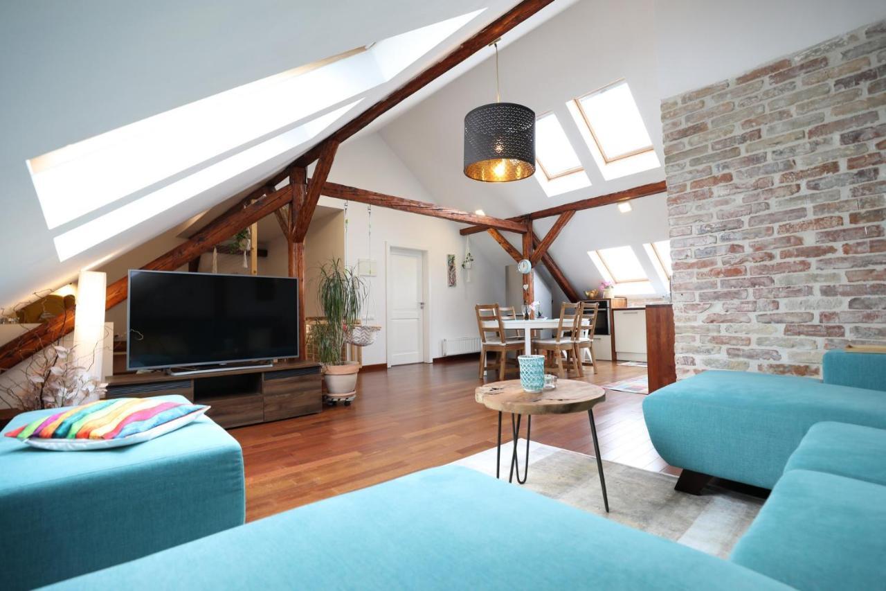 Beautiful And Romantic Penthouse With Two Terraces Bratysława Zewnętrze zdjęcie