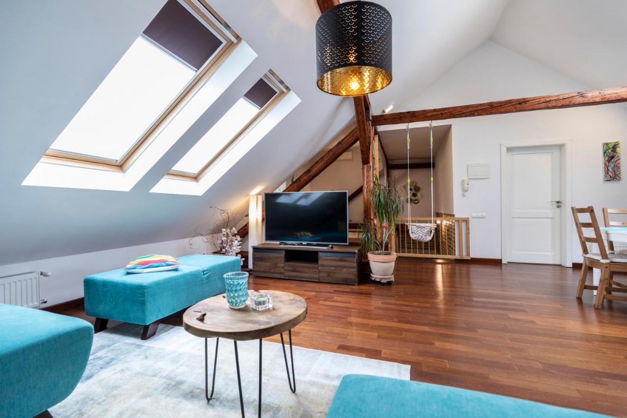 Beautiful And Romantic Penthouse With Two Terraces Bratysława Zewnętrze zdjęcie